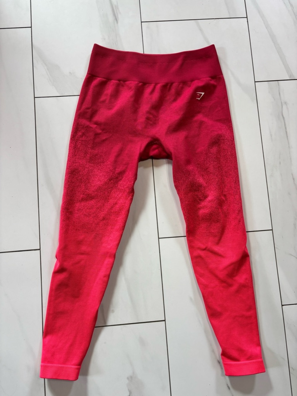 GYMSHARK Pink Adapt Ombré Leggings size large